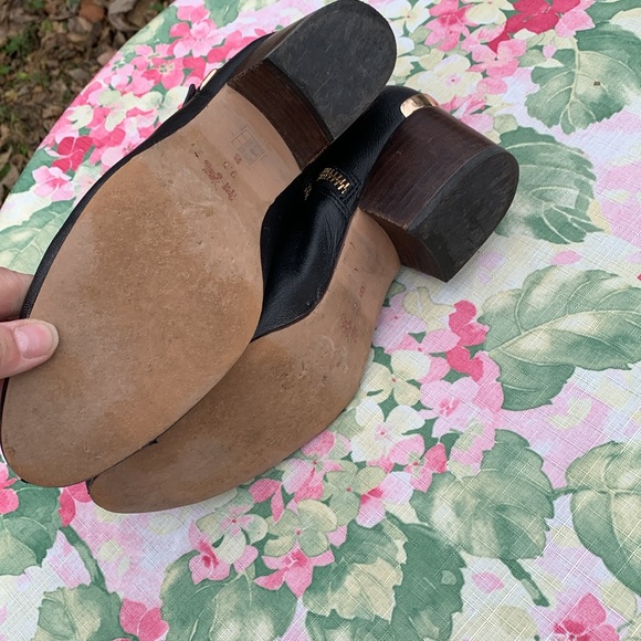 Coach Black Leather Zip Heeled Booties Size 9.5B - Picture 9 of 10